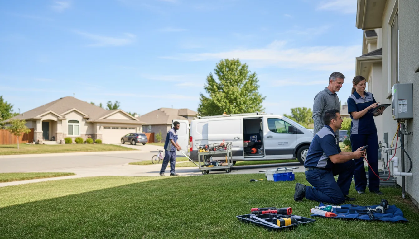 Tankless water heater service in Sturgeon, PA